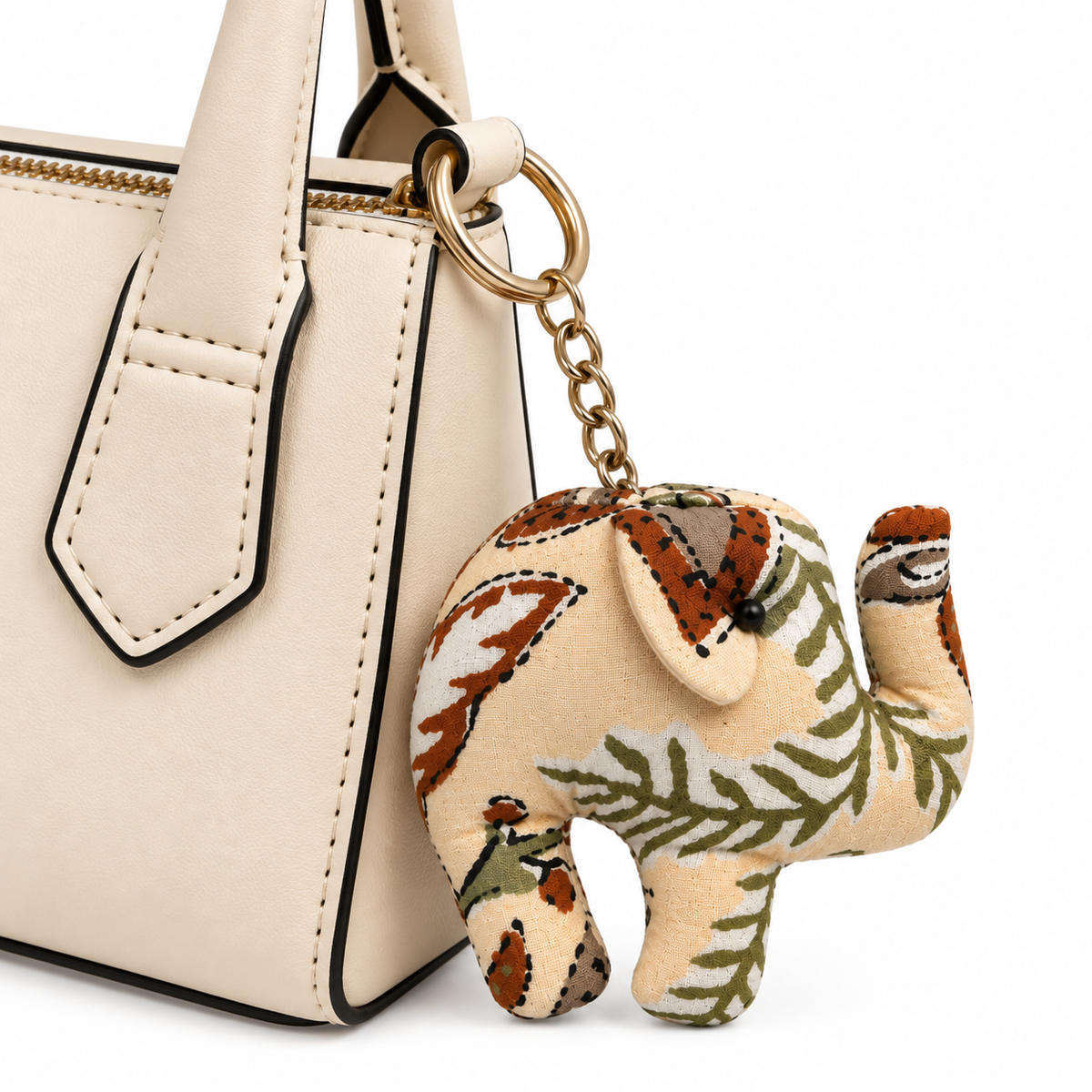Handcrafted Elephant Bag Charm