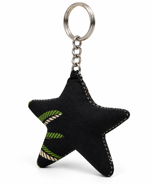 Black Star Bag Charm