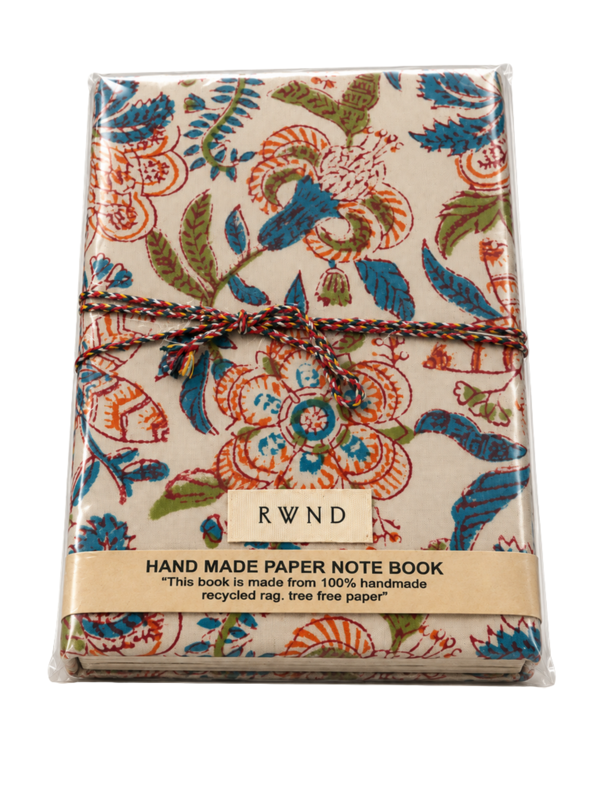 Multicolor Floral Handmade Paper Diary